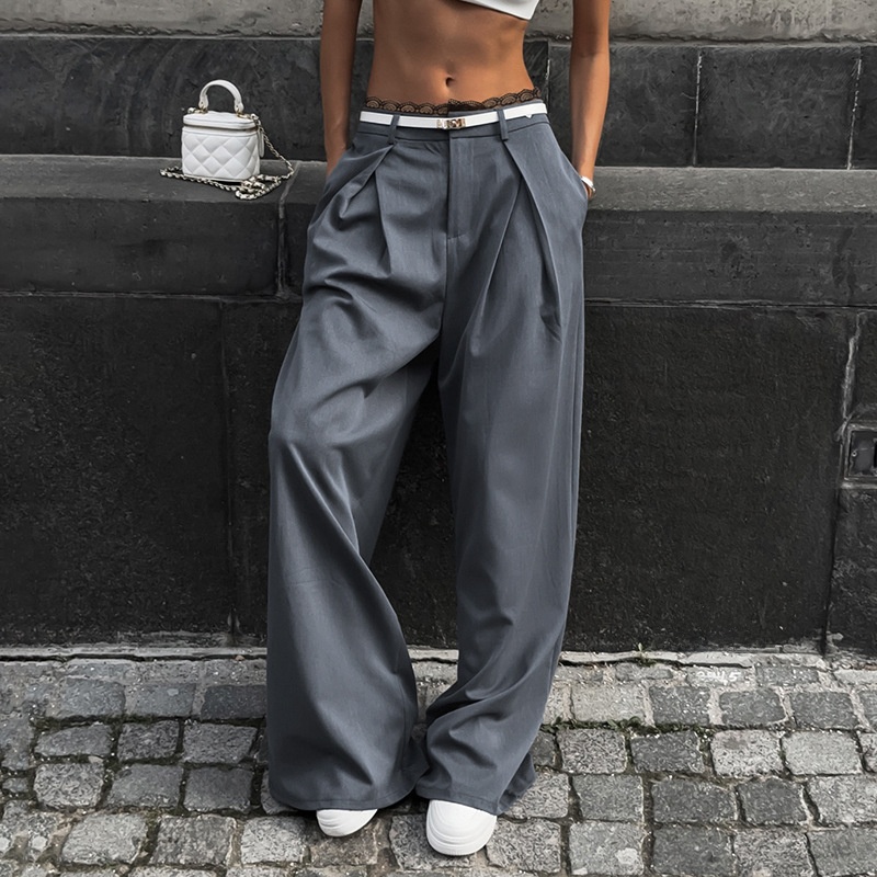 Women'S Young Fashion - Elegant Commuting Style Loose Low Waisted