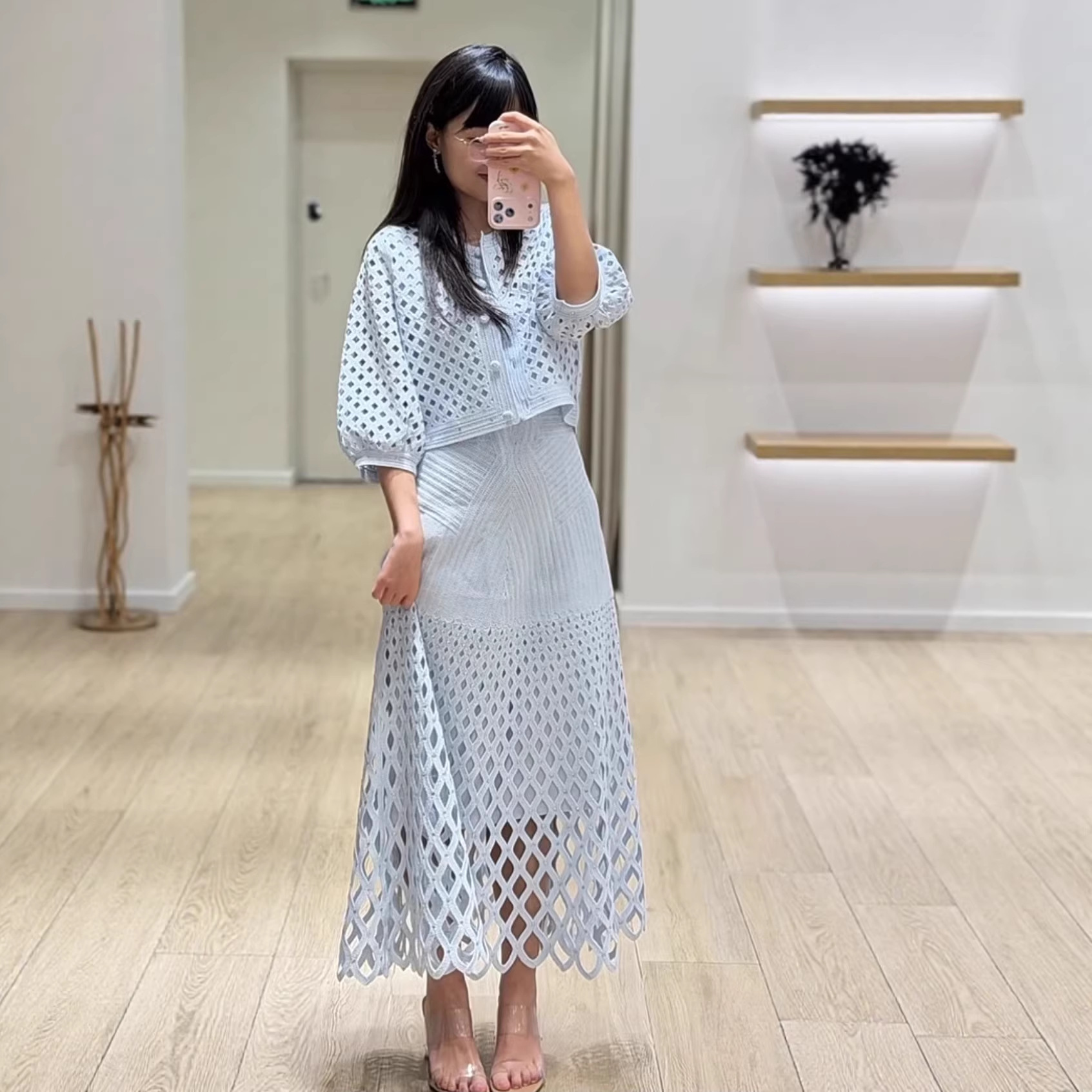 Women'S Fashion Knitwear - Spring Women Hot Drilling Hollow Out