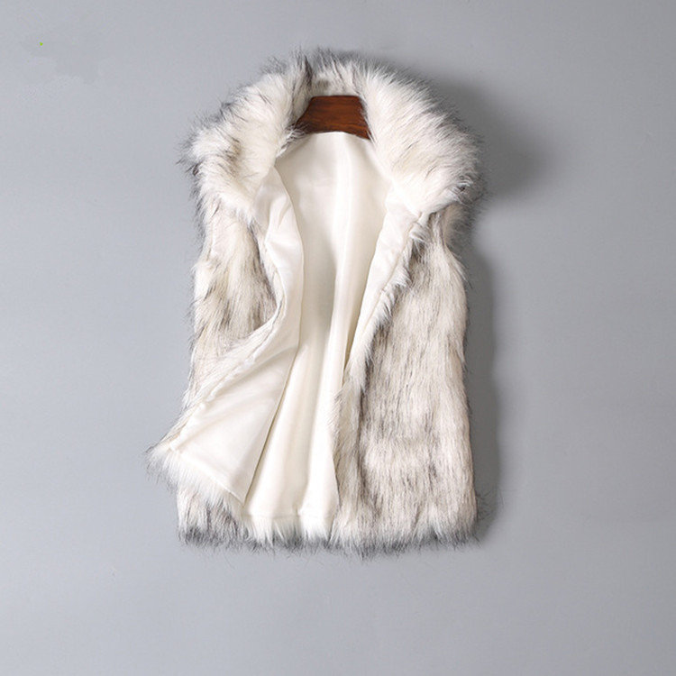 Women'S Fashion Gilet - Chic Vest Soft Faux Fur Vest