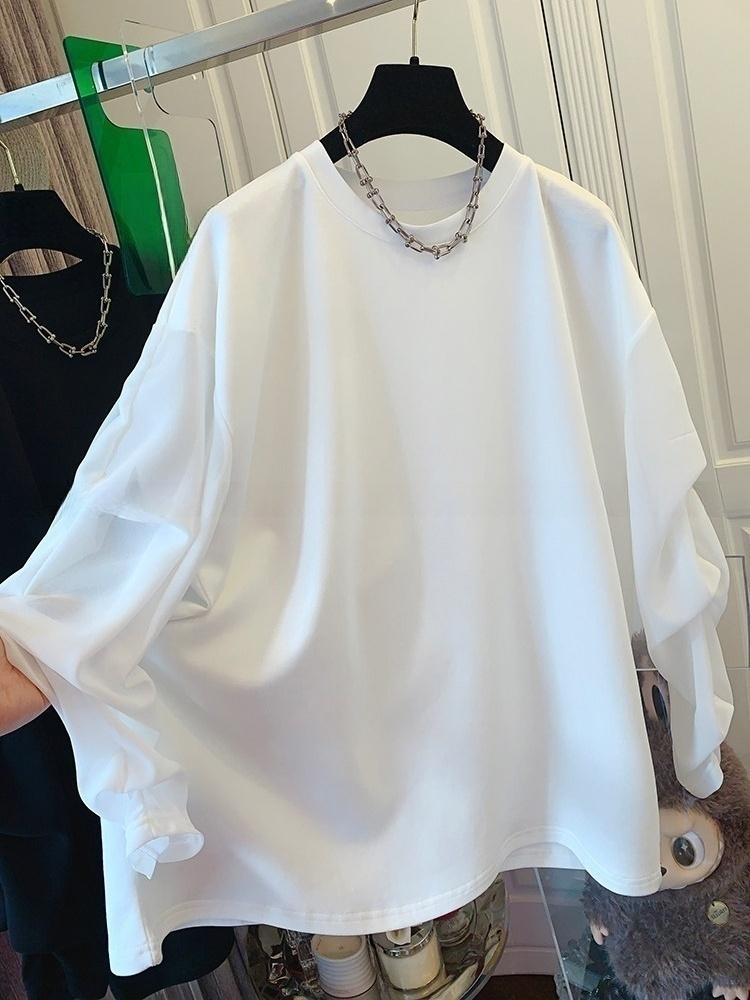 Women Fashion Designer - SuperAen Simple Unique Design Black Folds