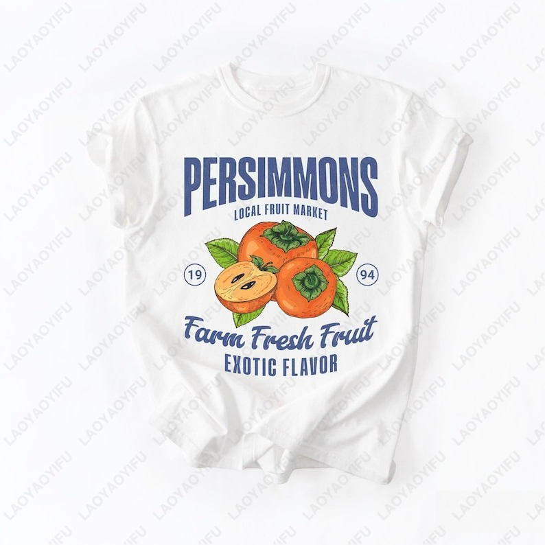 Women'S Fashion Market Size - Persimmon Tees Farmers Market Unisex Fruit