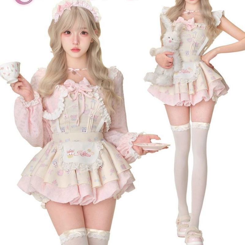 Japanese Sweet Lolita Style 3  - Women'S Fashion Knitwear reseña y precio