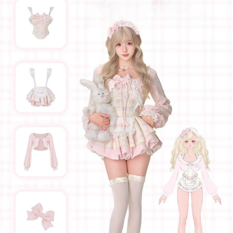 Japanese Sweet Lolita Style 3  - Women'S Fashion Knitwear reseña y precio