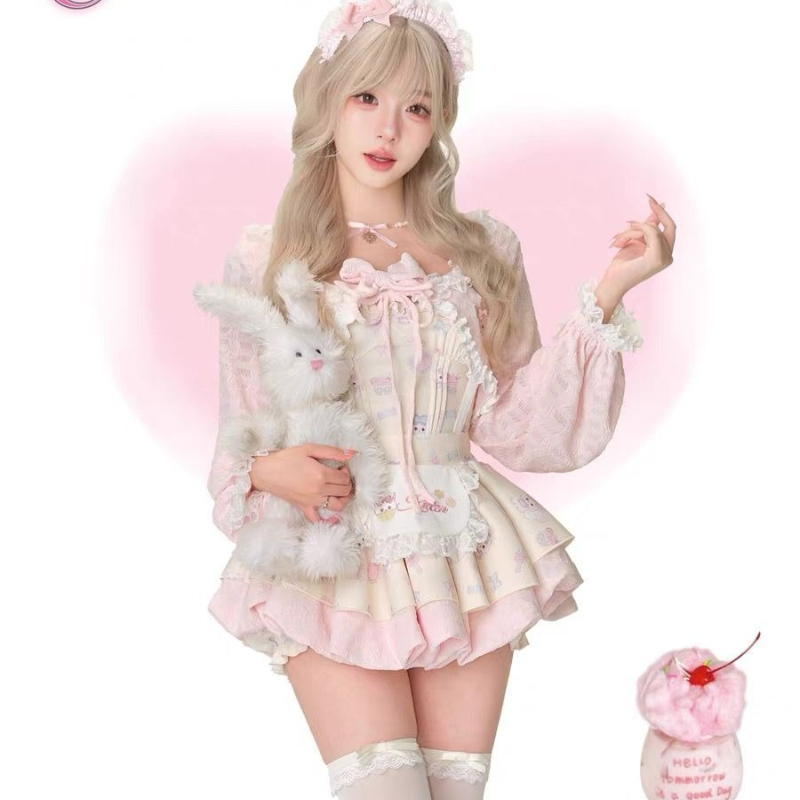 Japanese Sweet Lolita Style 3  - Women'S Fashion Knitwear reseña y precio