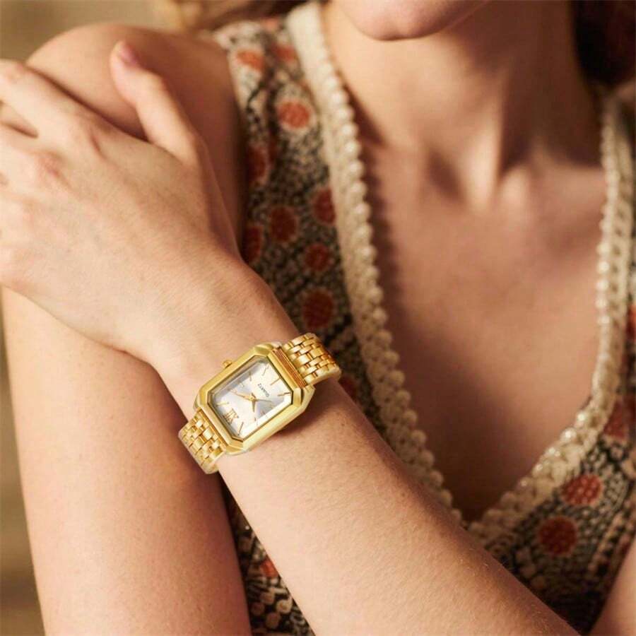 Womens Square Case Quartz Watc - Women Fashion Necklace reseña y precio