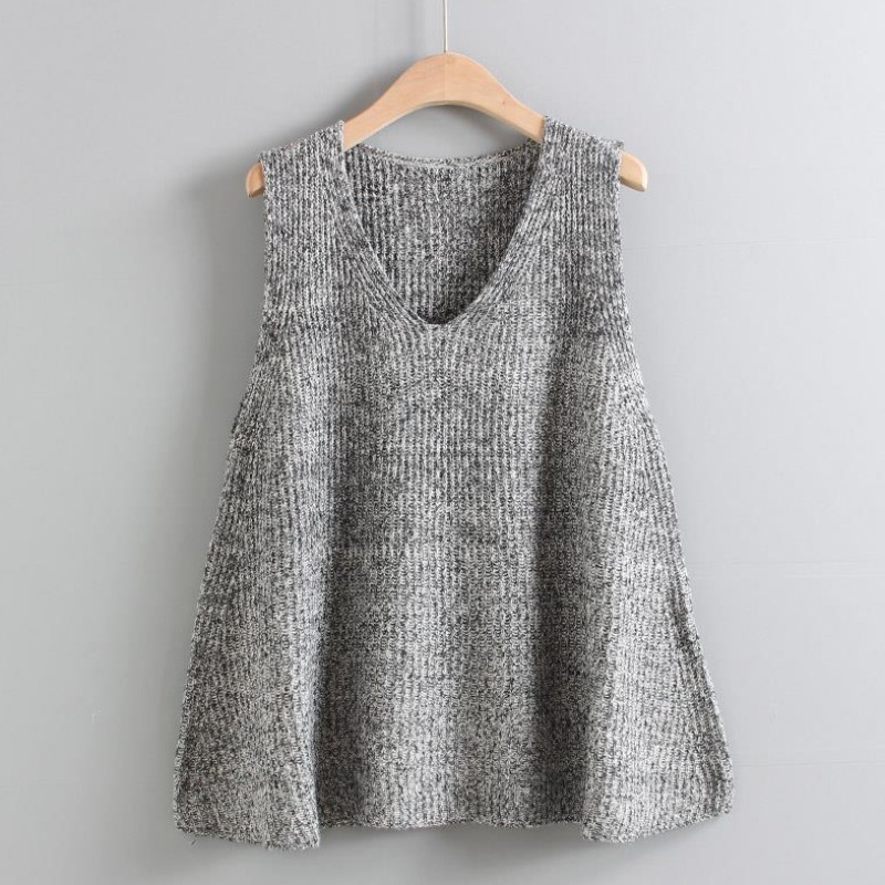 Loose Sweater Vest for Women F - Women'S Young Fashion reseña y precio