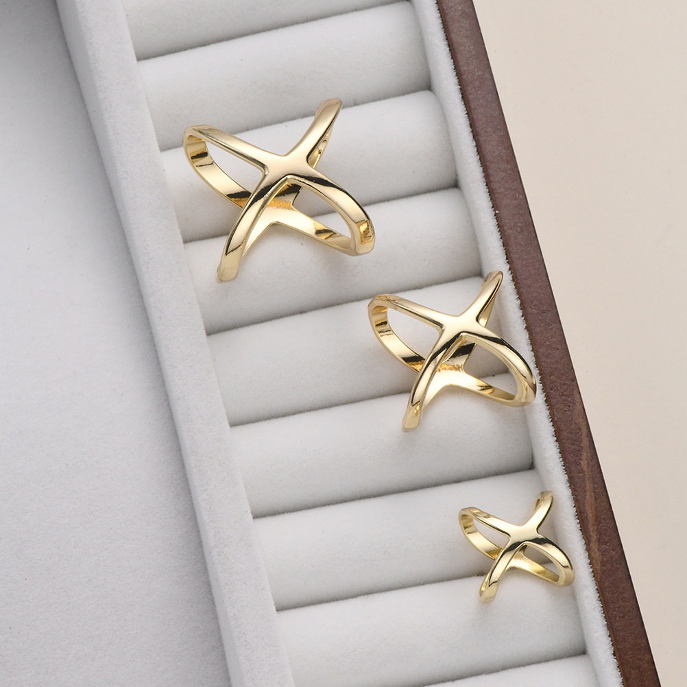 3pcs X Shaped Alloy Scarf Ring - Women'S Fashion Knitwear reseña y precio