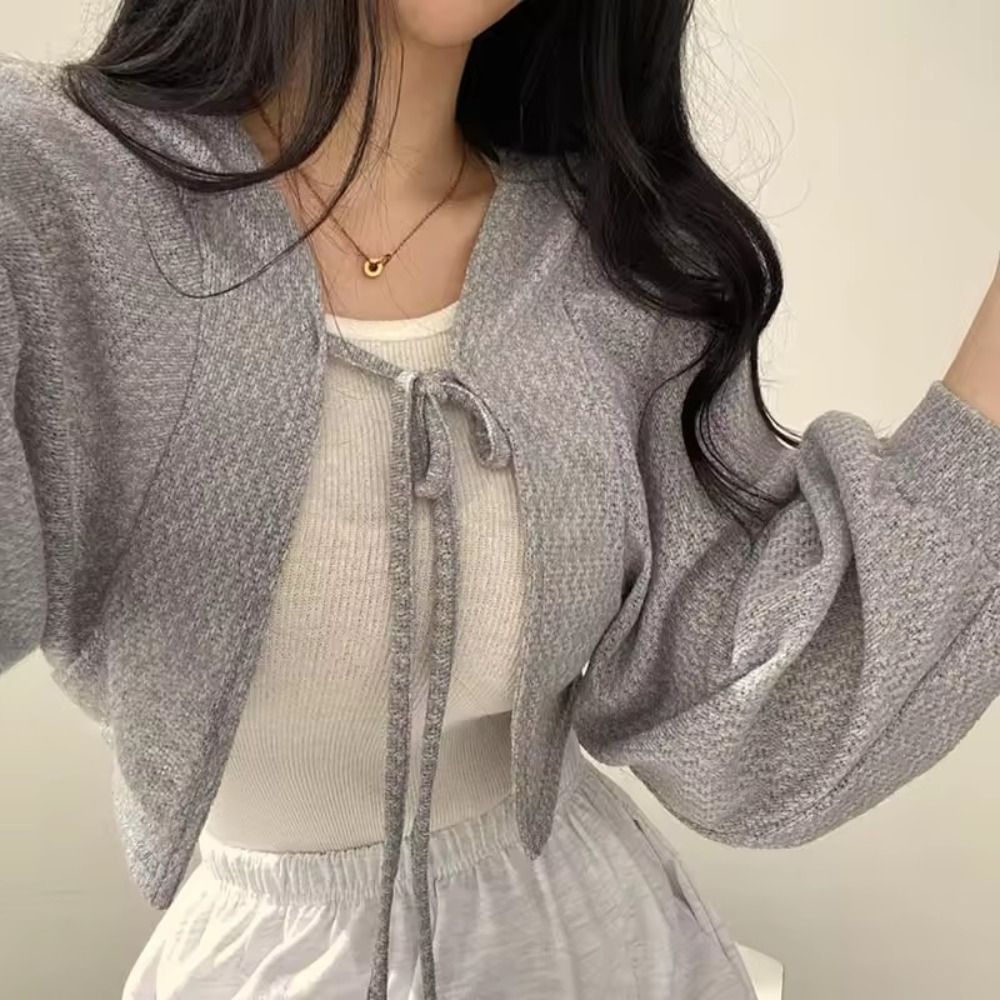 Fashion Thin Fabric Knitted Ca - Women'S Fashion Knitwear reseña y precio