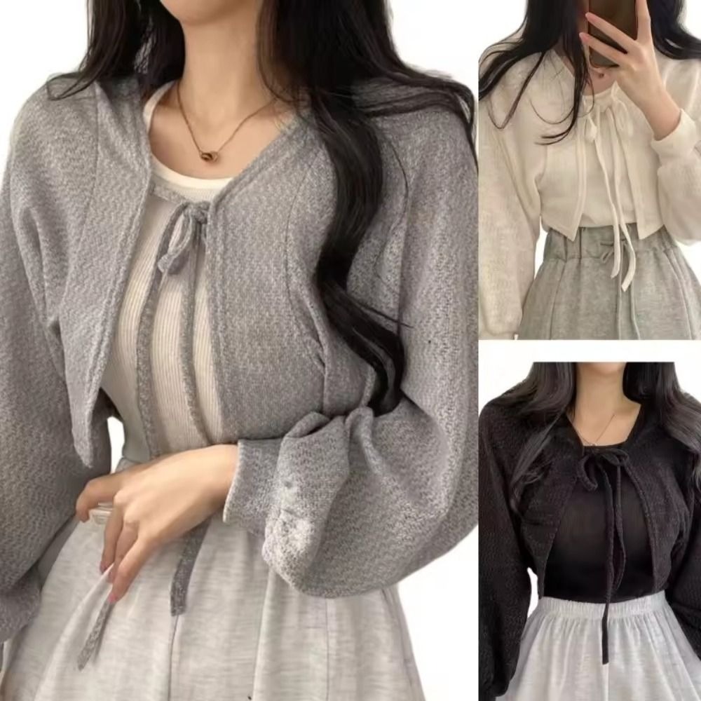 Fashion Thin Fabric Knitted Ca - Women'S Fashion Knitwear reseña y precio