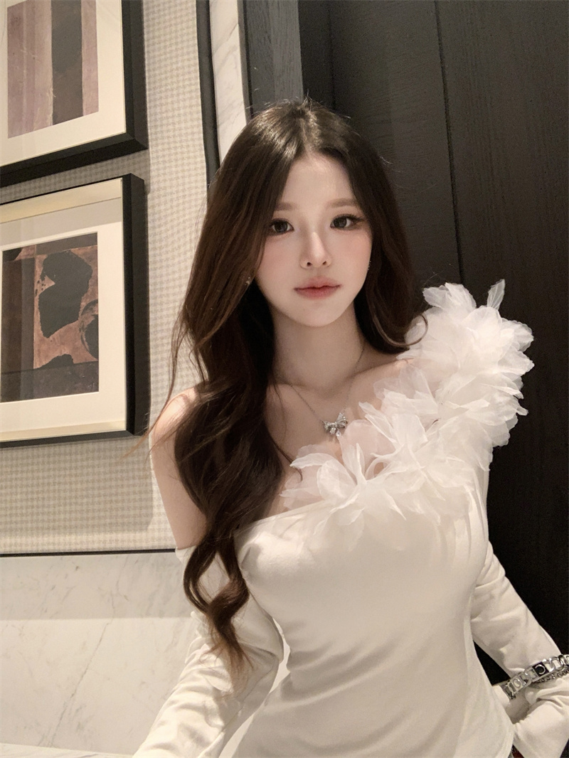 Sexy Shoulder Bared Long Sleev - Women'S Young Fashion reseña y precio