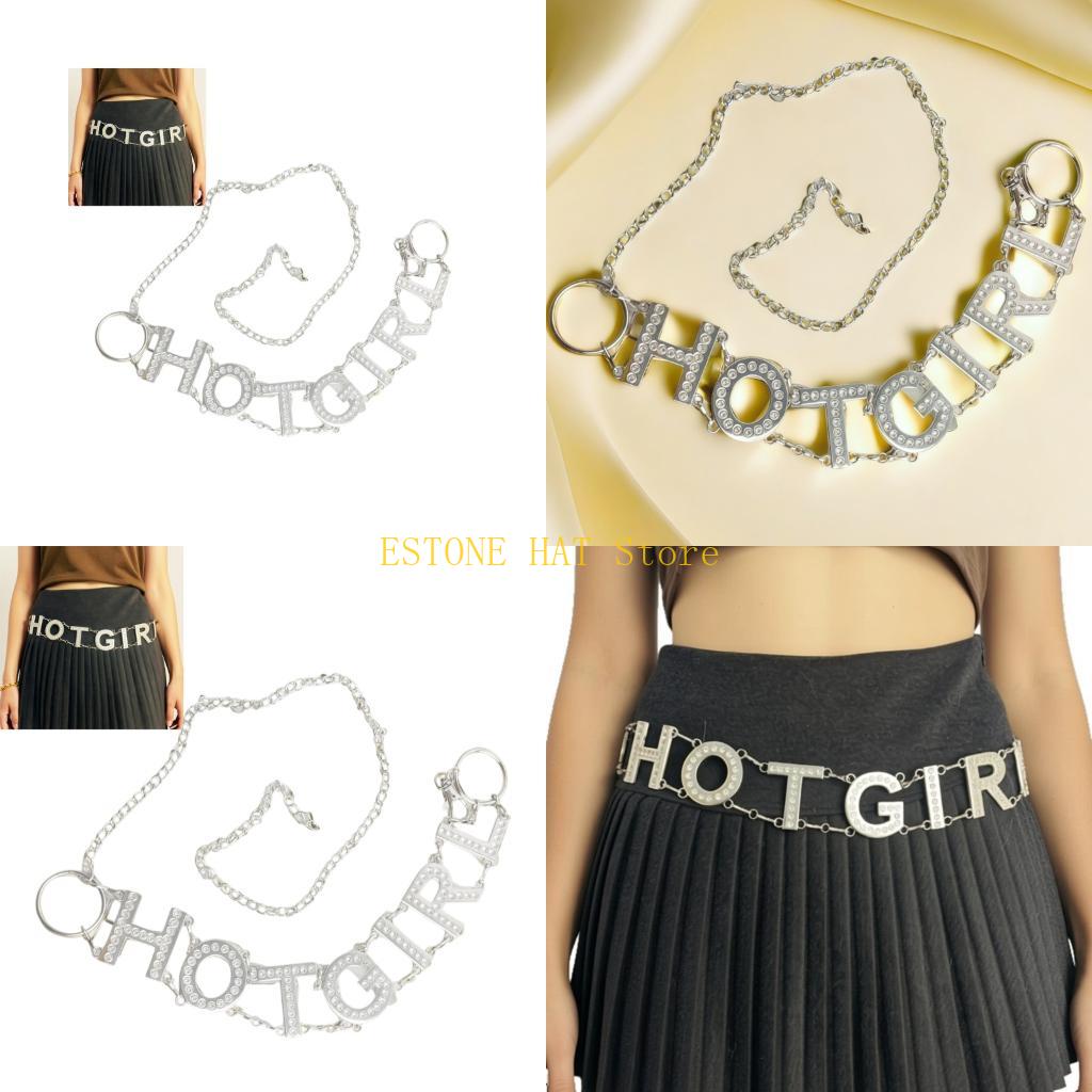 49MF Metal Letter Rhinestones  - Women'S Y3K Fashion reseña y precio