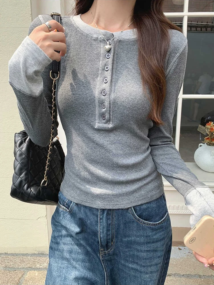 Y2K Patchwork T-Shirt 2025, Co - Women'S Fashion For 2025 reseña y precio