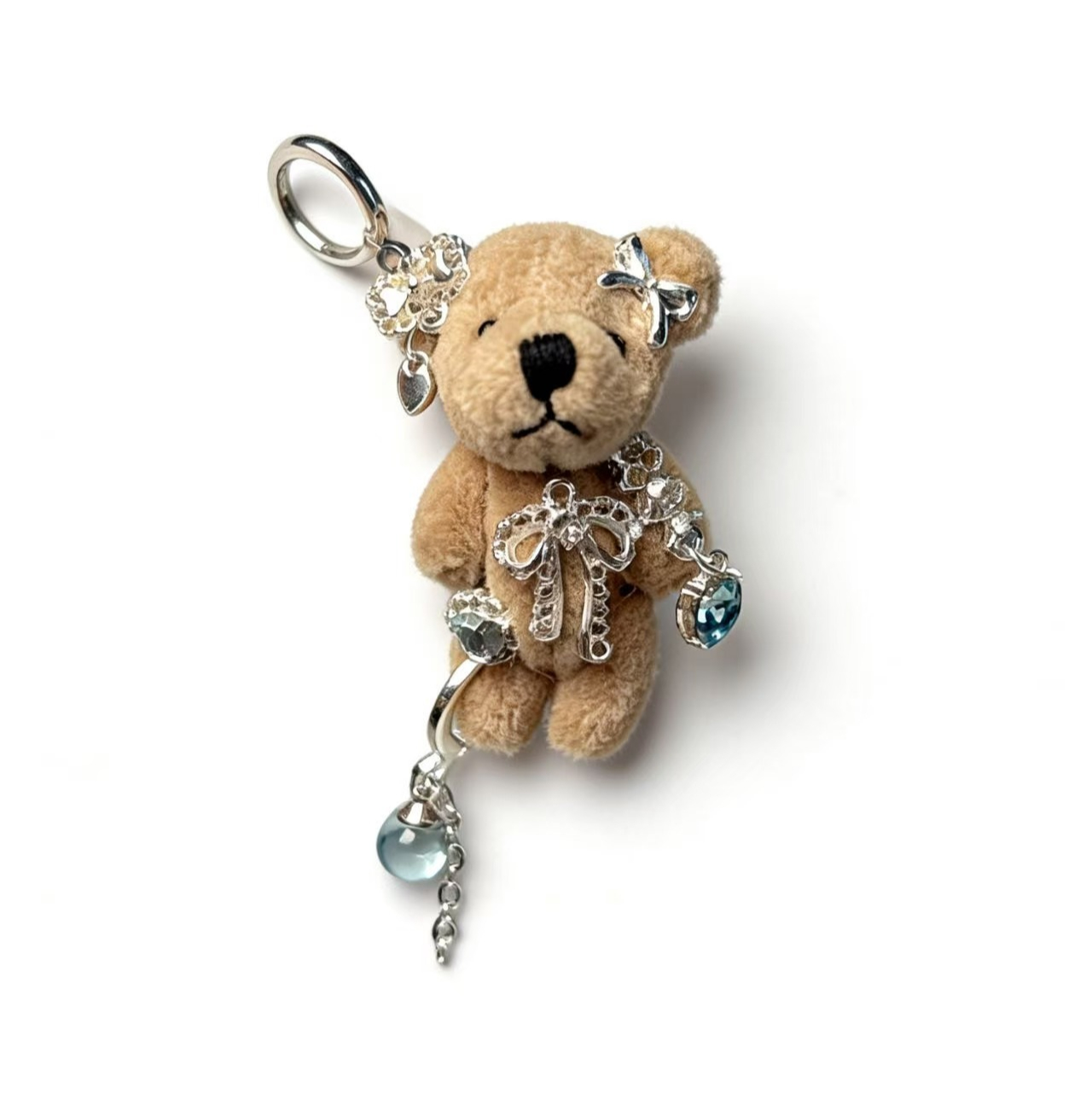 Harajuku Teddy Bear Earrings Y - Women'S Y3K Fashion reseña y precio