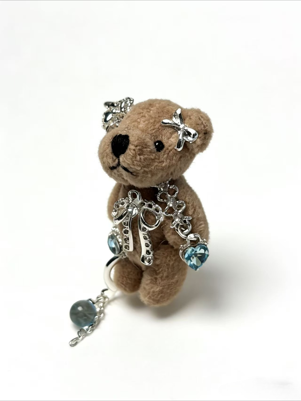 Harajuku Teddy Bear Earrings Y - Women'S Y3K Fashion reseña y precio