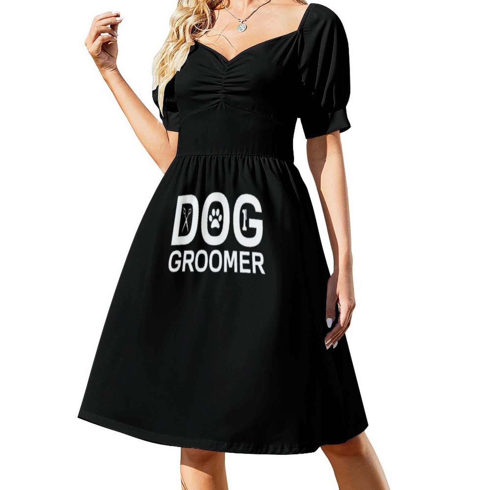 Dog Groomer Boho Chic Dress El - Women Fashion Gown reseña y precio