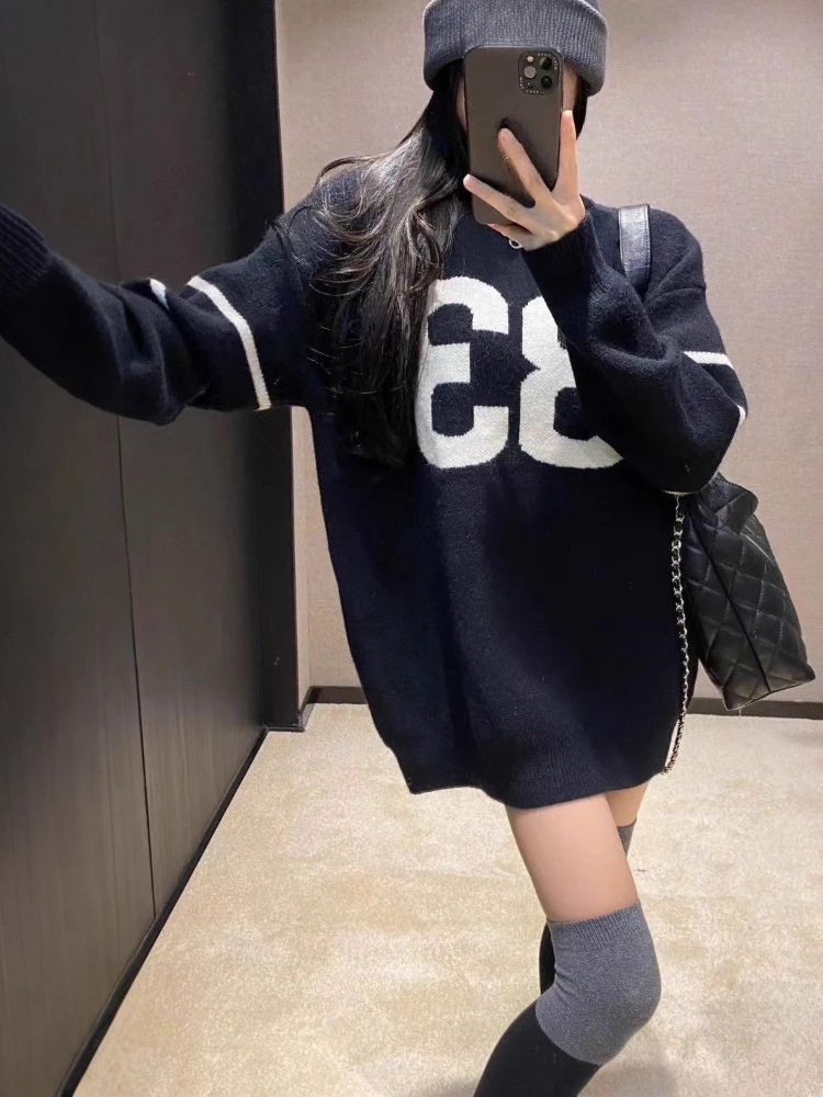 Y2K Vintage Knitted Sweater Wo - Women'S Fashion For 2025 reseña y precio