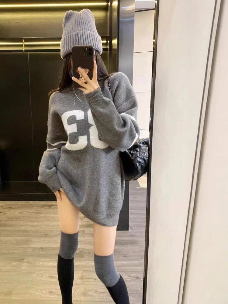 Y2K Vintage Knitted Sweater Wo - Women'S Fashion For 2025 reseña y precio