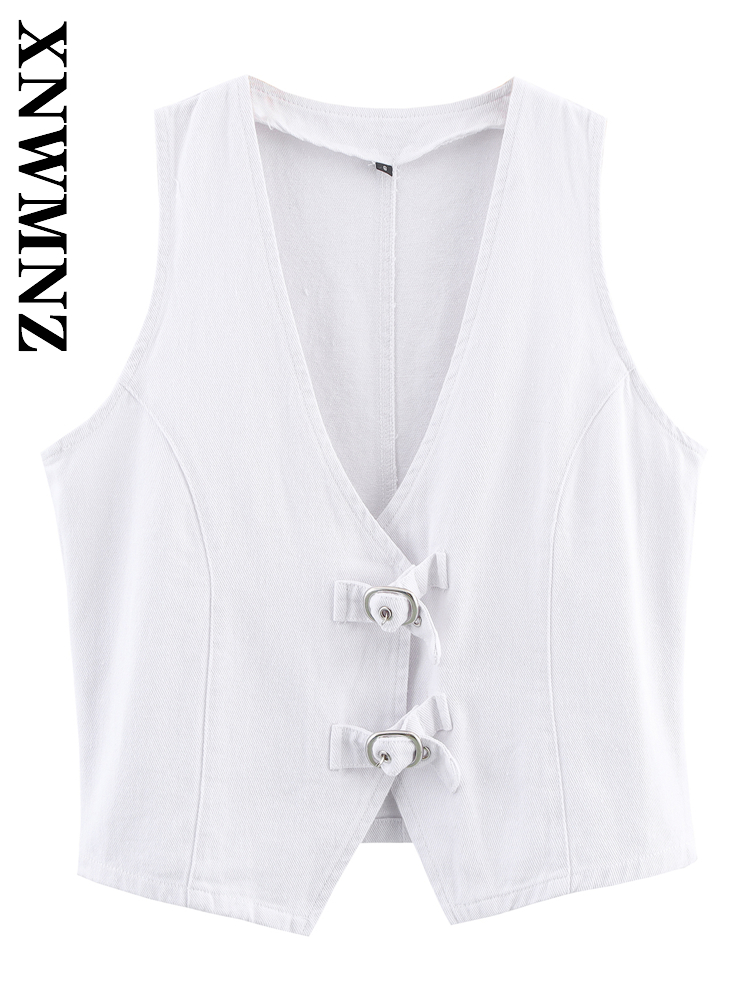 XNWMNZ 2025 Summer New Women C - Women'S Fashion Gilet reseña y precio