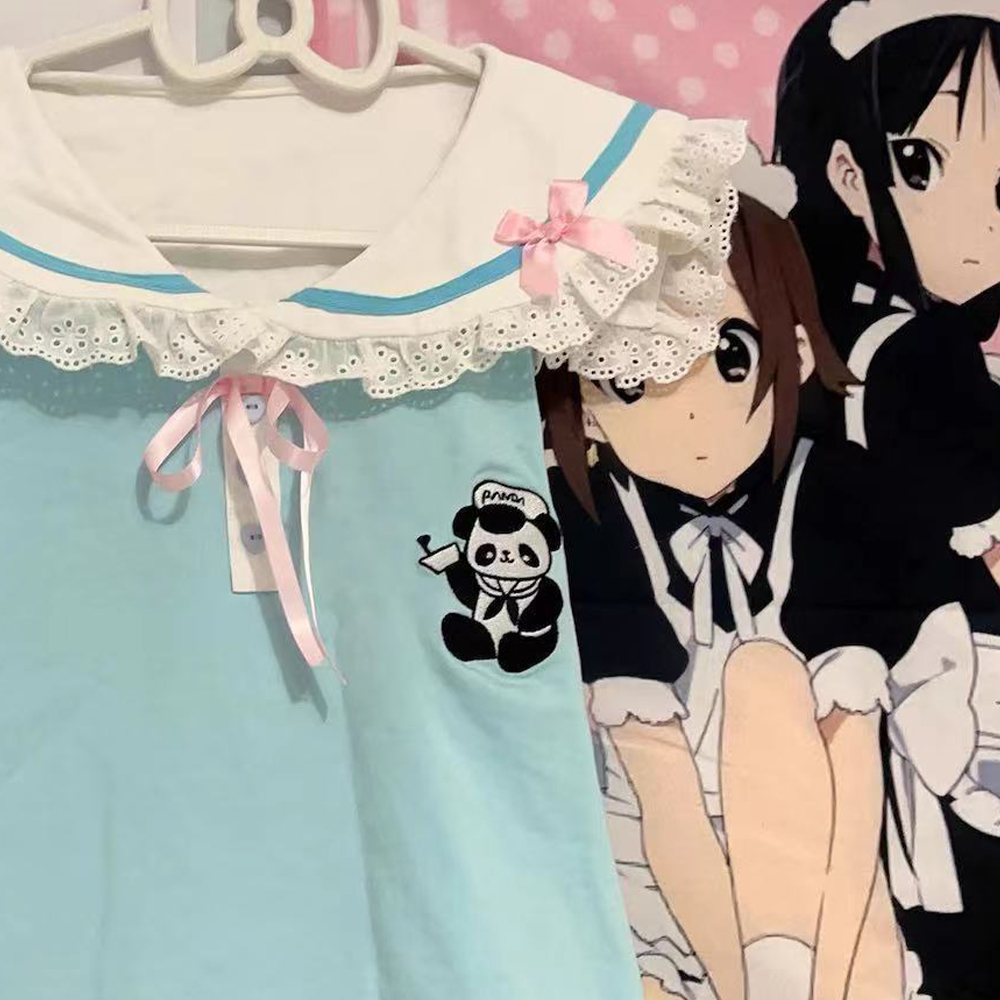 Japanese Cute Bow T Shirts Wom - Women Fashion Necklace reseña y precio