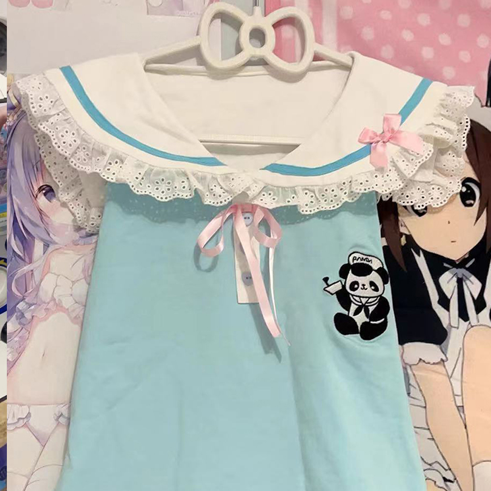 Japanese Cute Bow T Shirts Wom - Women Fashion Necklace reseña y precio