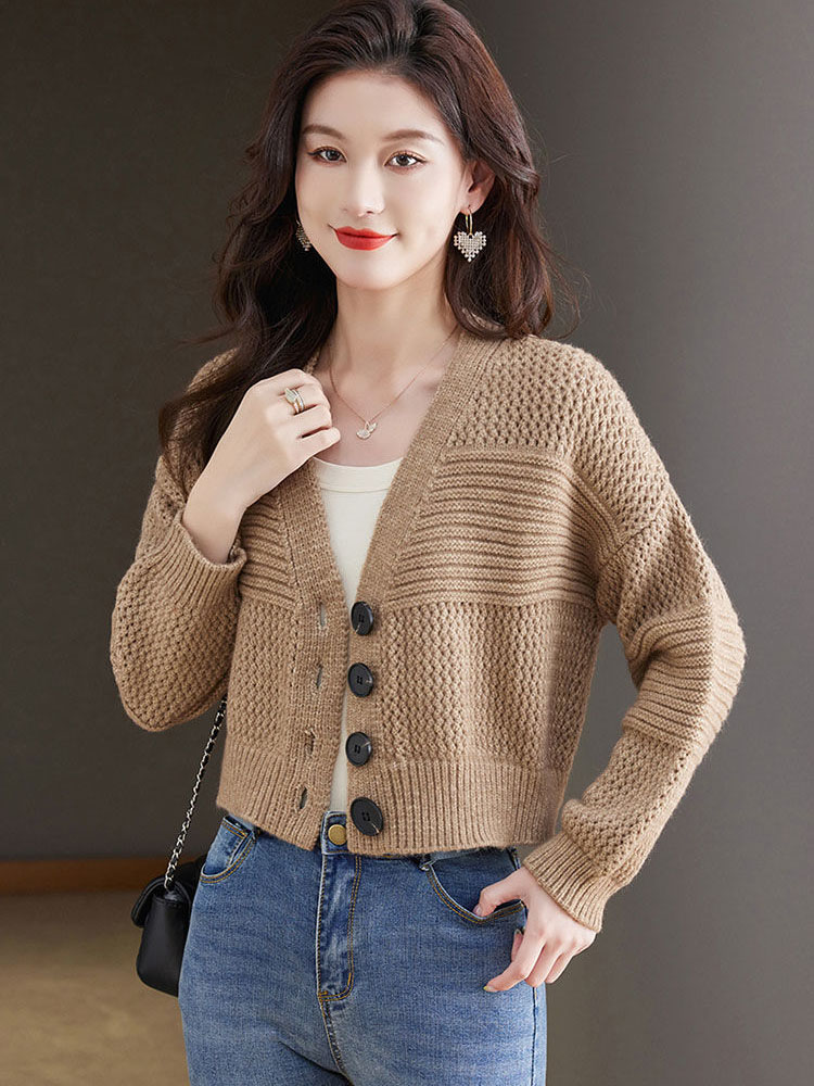 Women's Casual Short Knitted C - Women'S Fashion Gilet reseña y precio