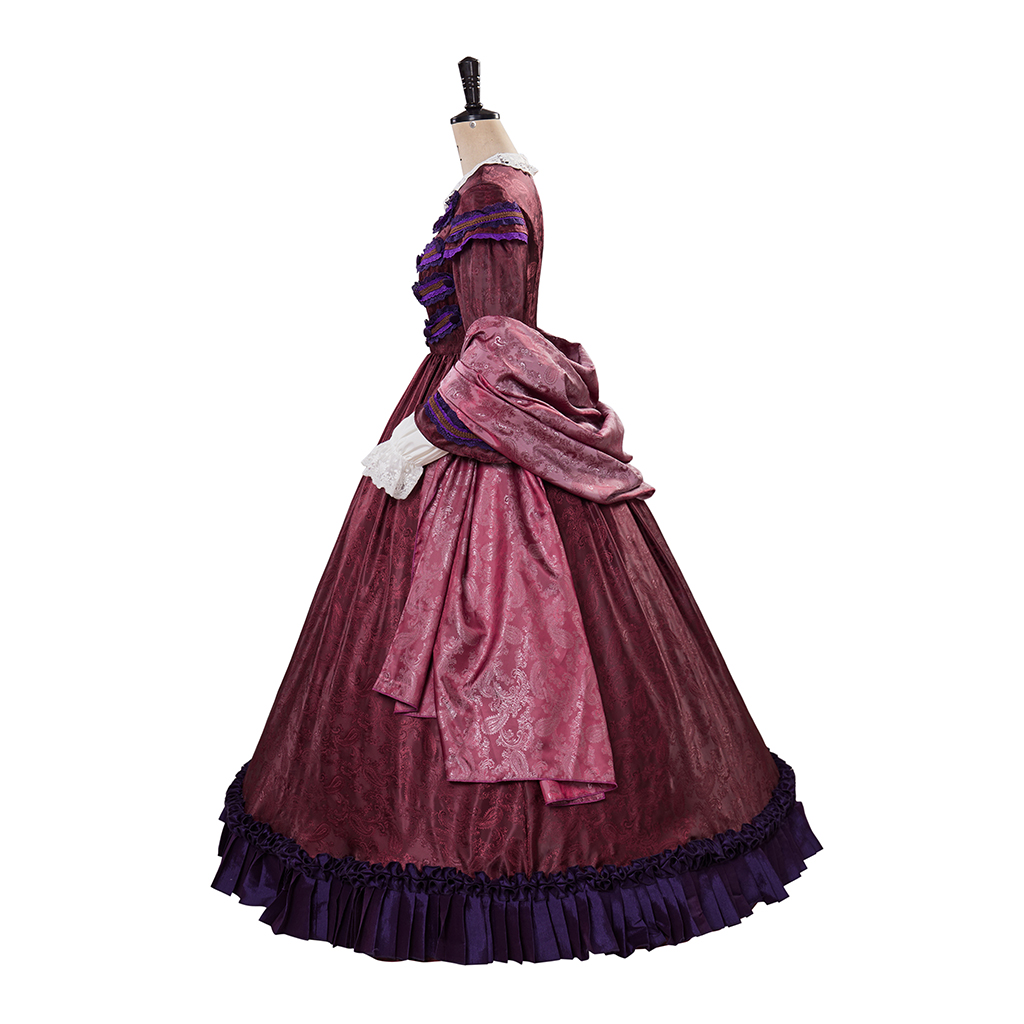 Movie Lincoln Cosplay Mary Tod - Women Fashion Gown reseña y precio
