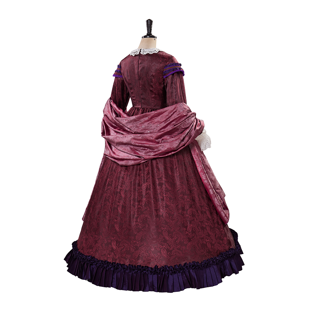 Movie Lincoln Cosplay Mary Tod - Women Fashion Gown reseña y precio