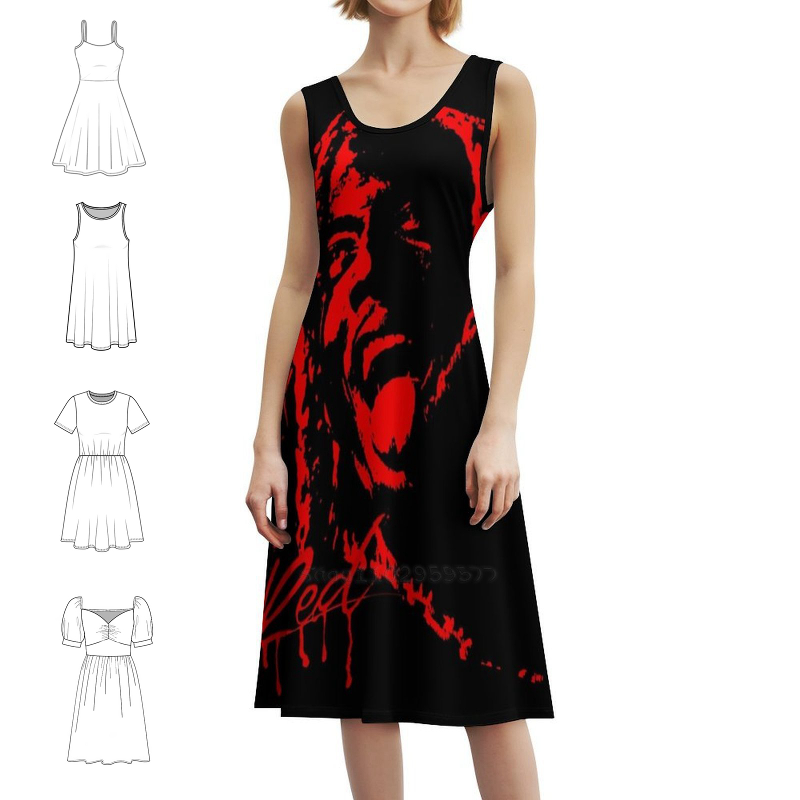 Wlr Musician Boho Chic Dress E - Women Fashion Gown reseña y precio