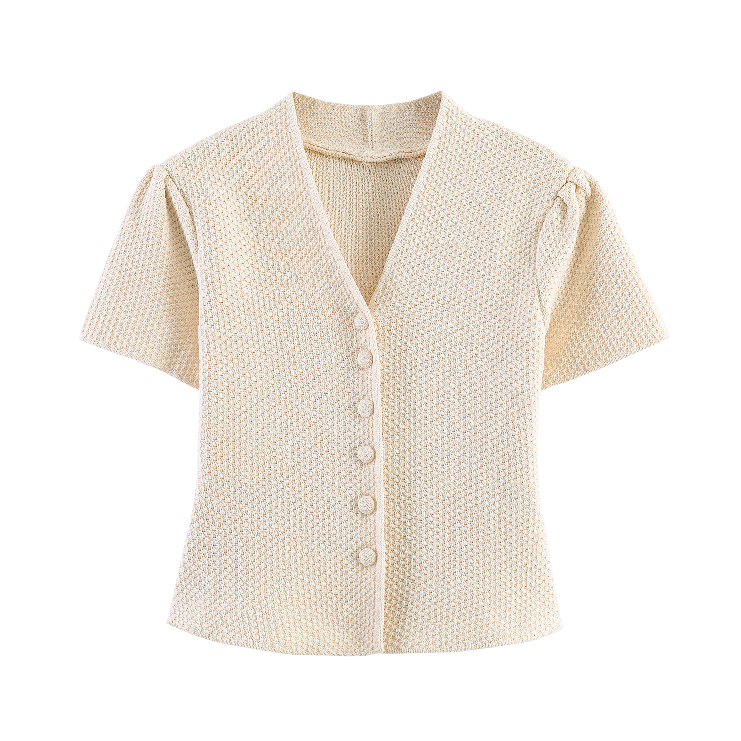 Summer minimalist style V-neck - Women'S Fashion Knitwear reseña y precio