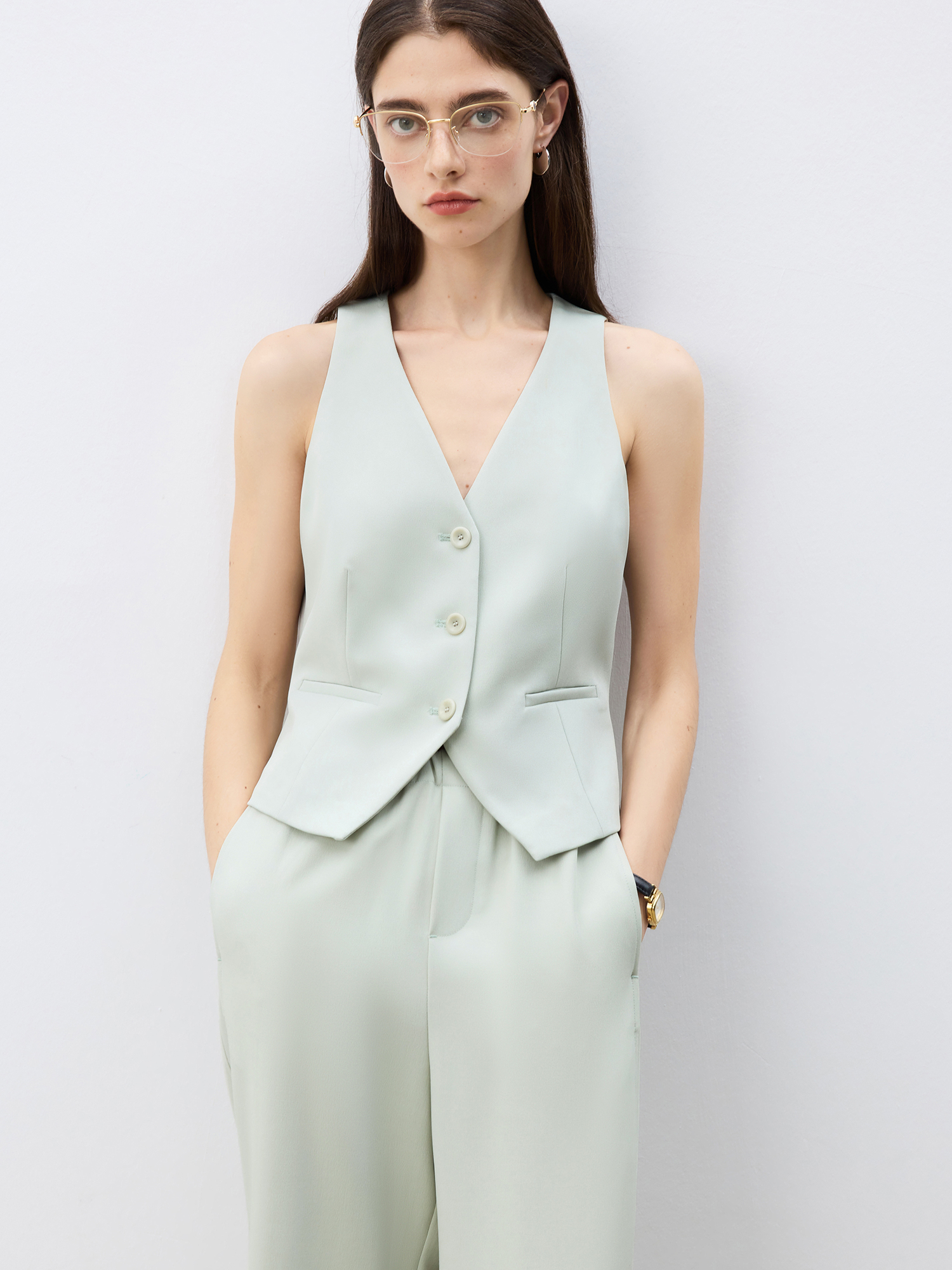 ZIQIAO Petite Size Suit Vest C - Women'S Fashion Petite reseña y precio