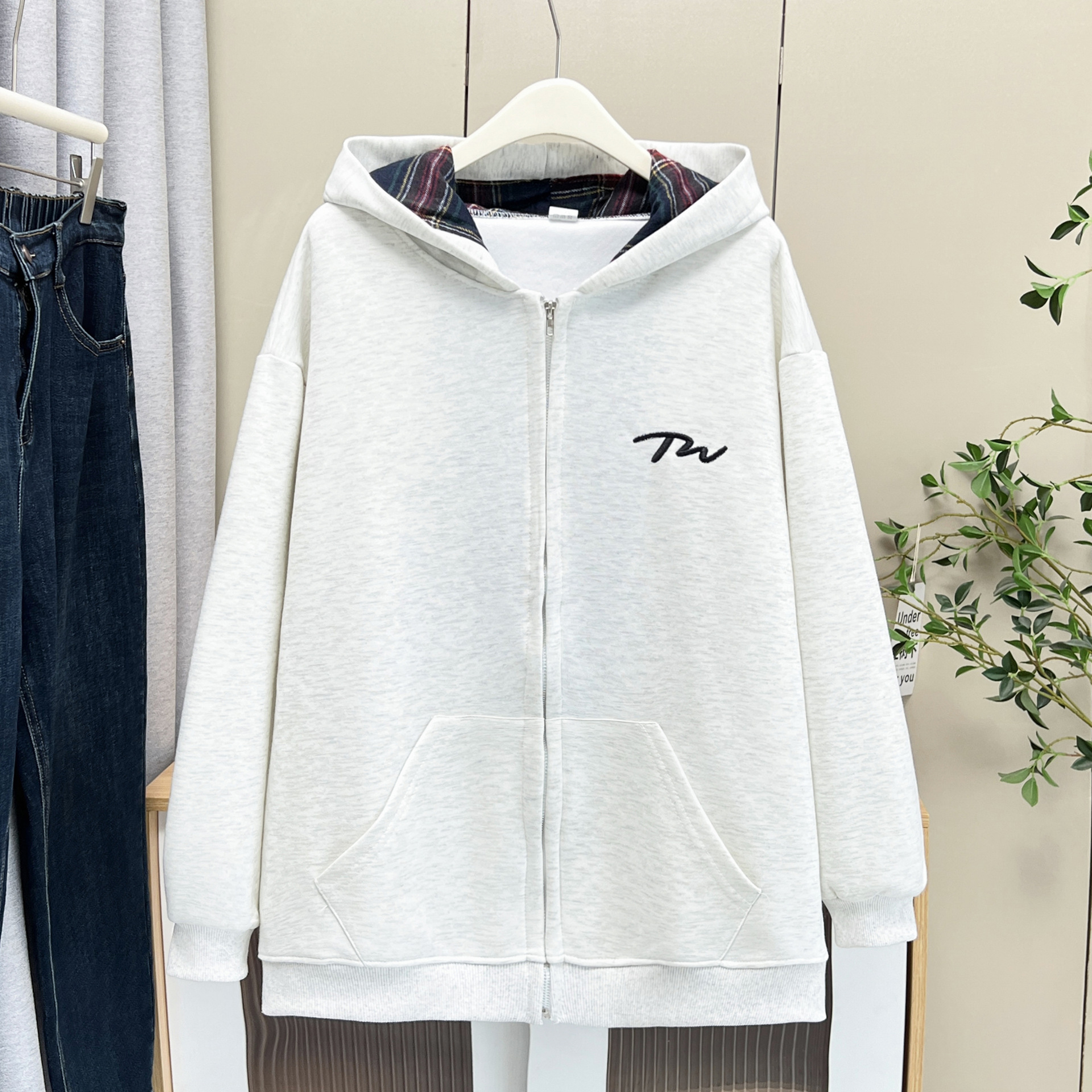 XXXXL Fashion Plus Size Women' - Women'S Fashion Zip Hoodie reseña y precio
