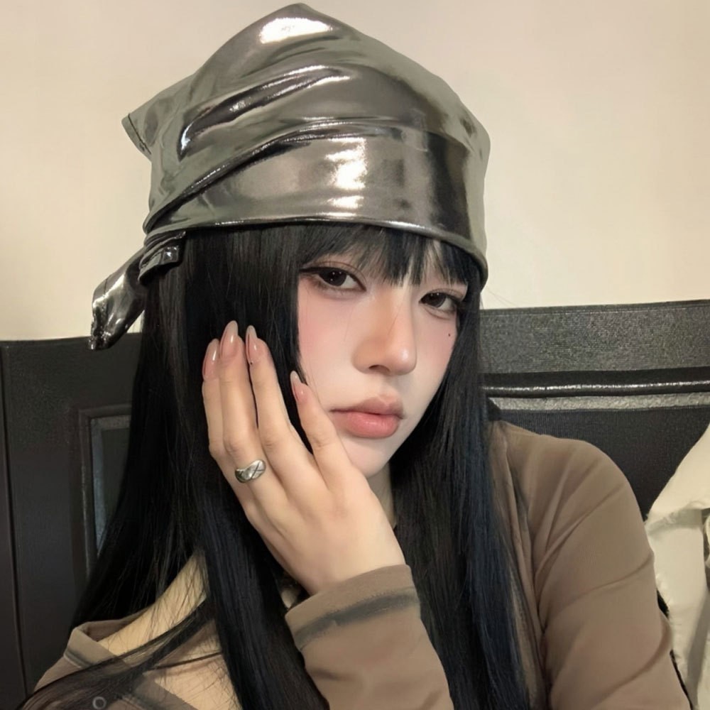 Y3K Liquid Silver Headband Wom - Women'S Y3K Fashion reseña y precio