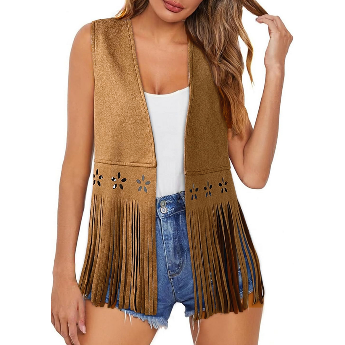 Fashion Women y2k Aesthetic Ve - Women'S Fashion Gilet reseña y precio