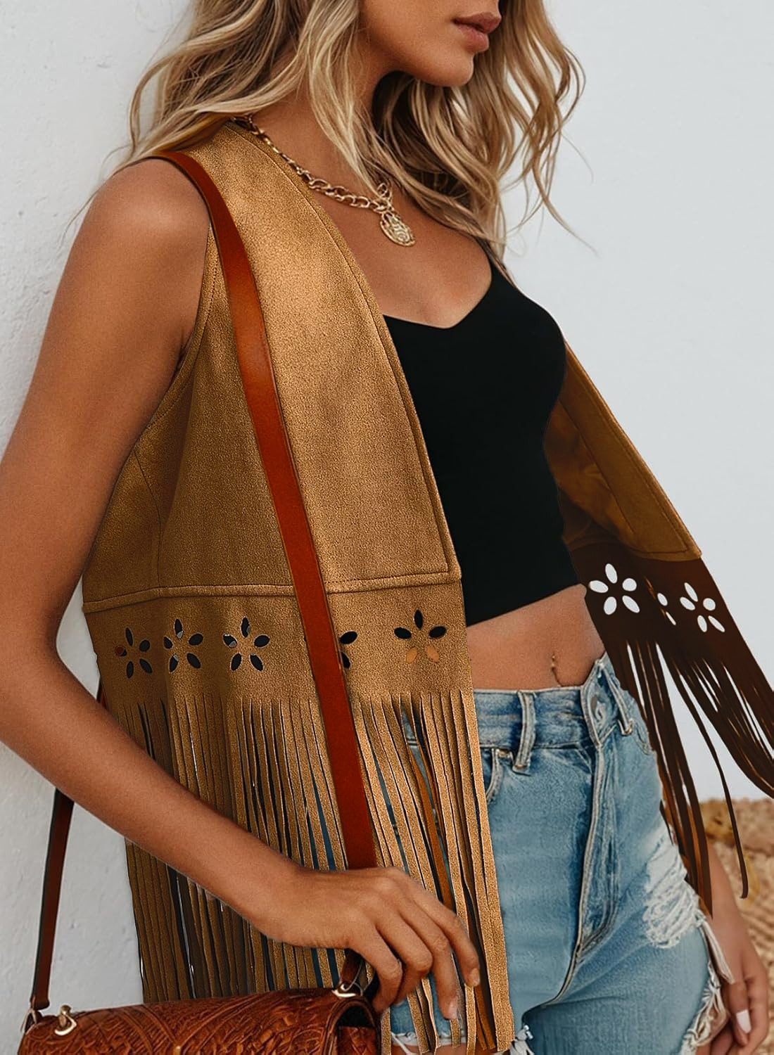Fashion Women y2k Aesthetic Ve - Women'S Fashion Gilet reseña y precio