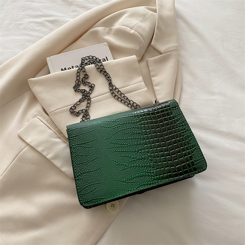 Retro Crocodile Pattern Ladies - Women'S Young Fashion reseña y precio