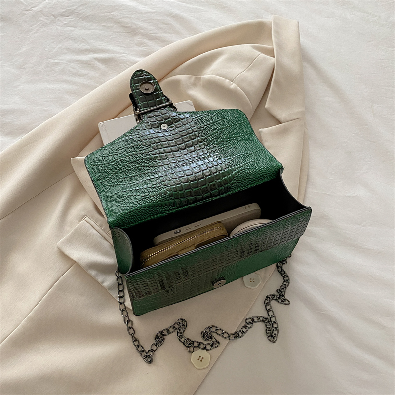 Retro Crocodile Pattern Ladies - Women'S Young Fashion reseña y precio