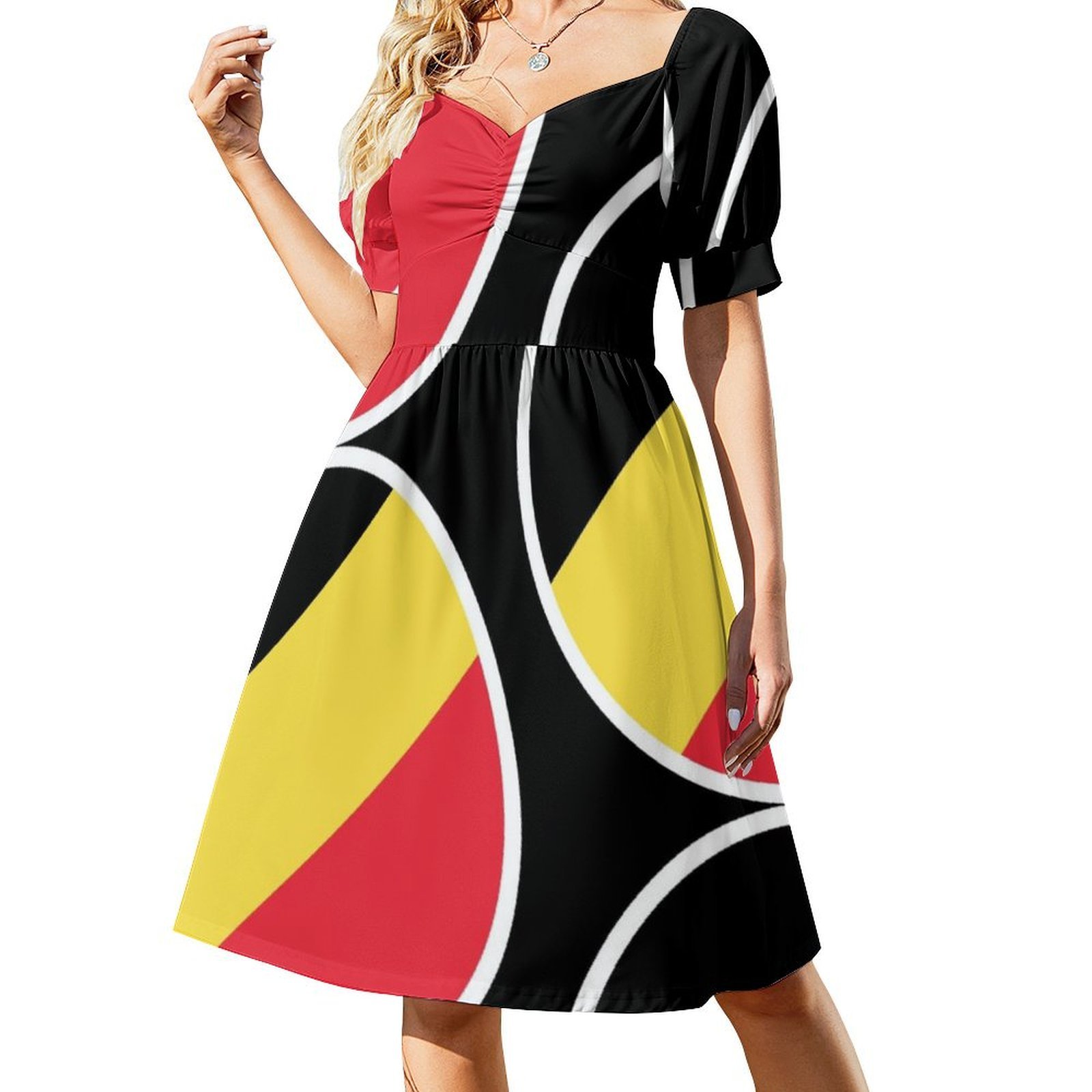 Belgian Flag Gifts Stickers &  - Women Fashion Gown reseña y precio