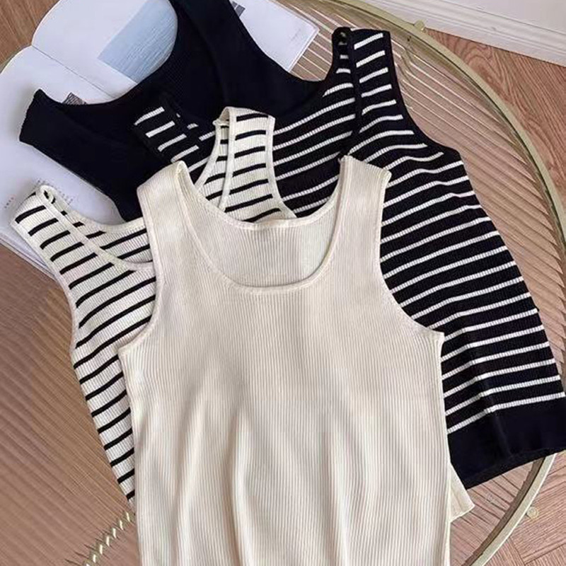 New sweater striped vest women - Women'S Young Fashion reseña y precio