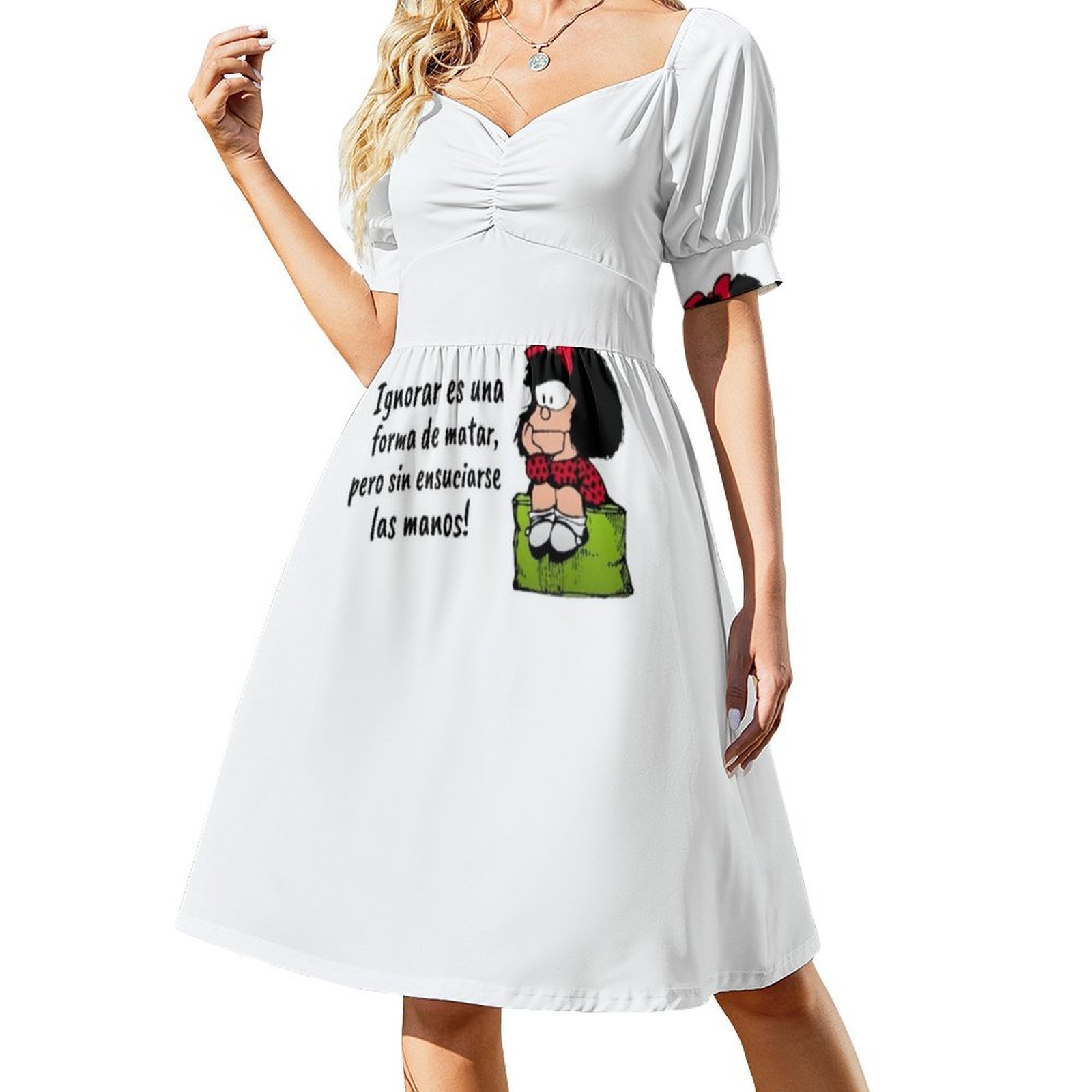 Spanish Quotes And Mafalda Com - Women Fashion Gown reseña y precio
