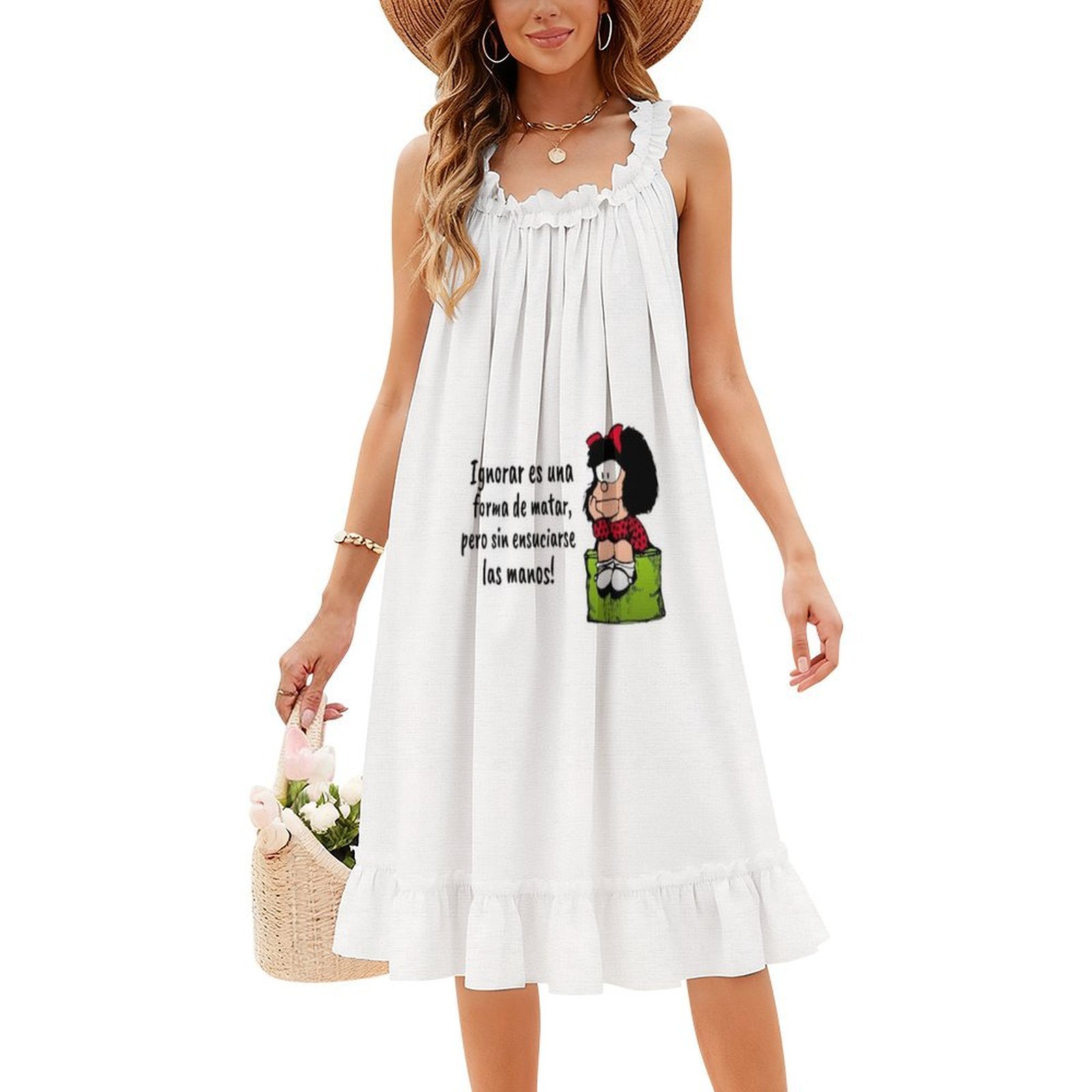 Spanish Quotes And Mafalda Com - Women Fashion Gown reseña y precio