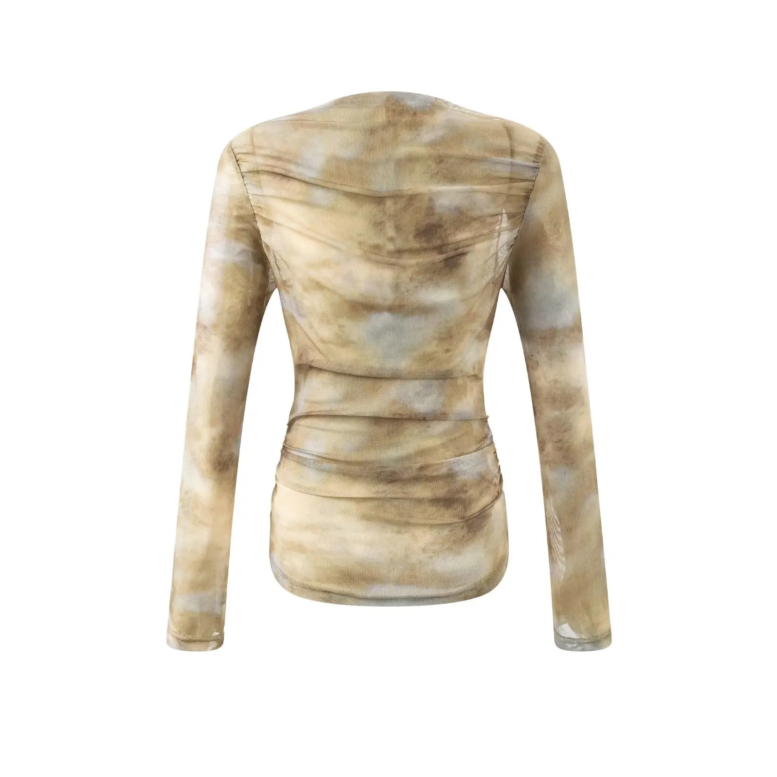 2025 Sexy Tie-Dye Print Ruched - Women'S Fashion For 2025 reseña y precio