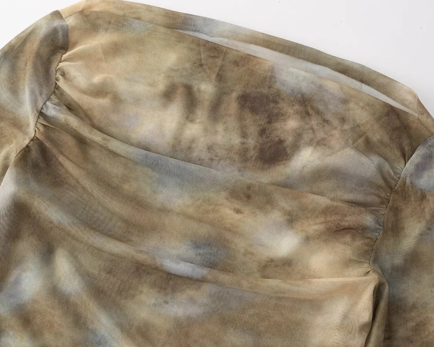 2025 Sexy Tie-Dye Print Ruched - Women'S Fashion For 2025 reseña y precio