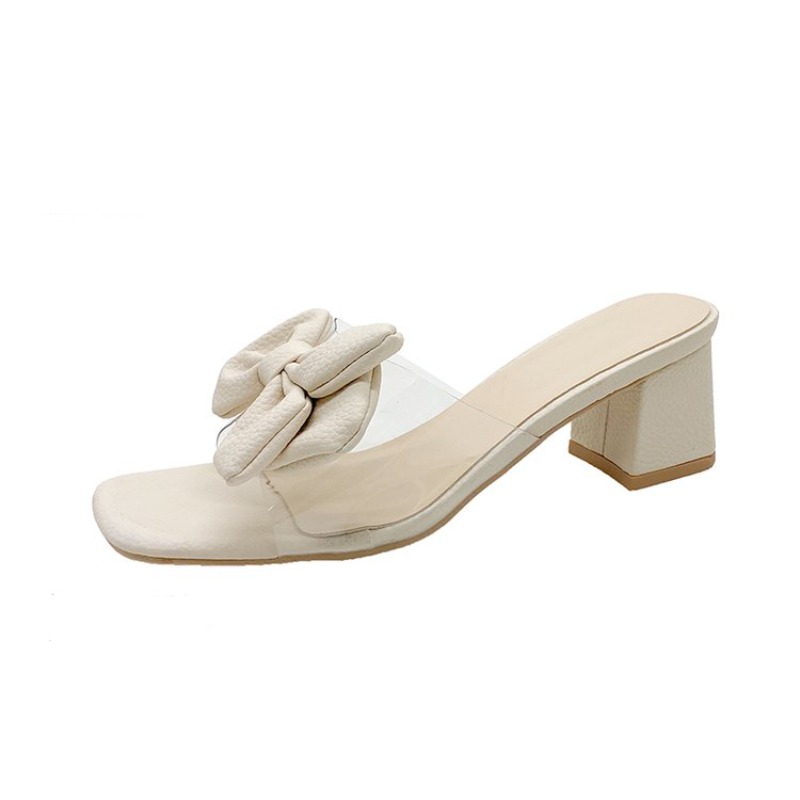 Heeled Women Slippers Bow High - Women'S Fashion For 2025 reseña y precio