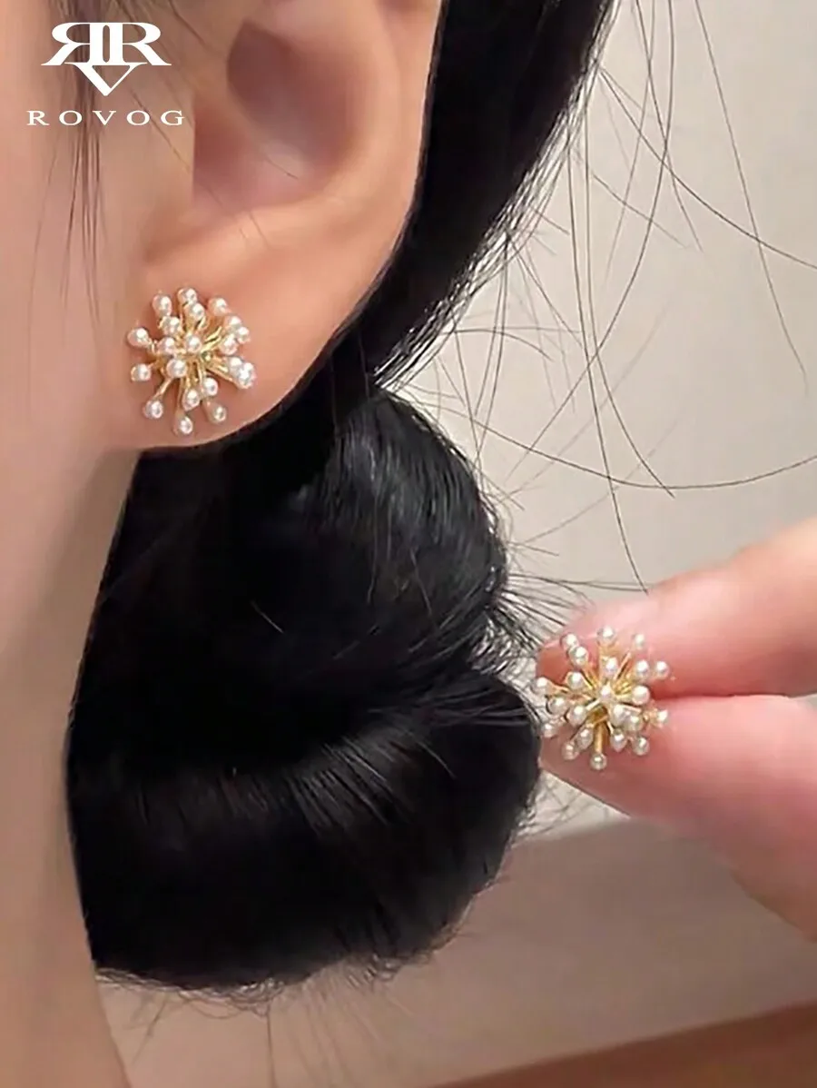 Petite Pearl Stud Earrings For - Women'S Fashion Petite reseña y precio