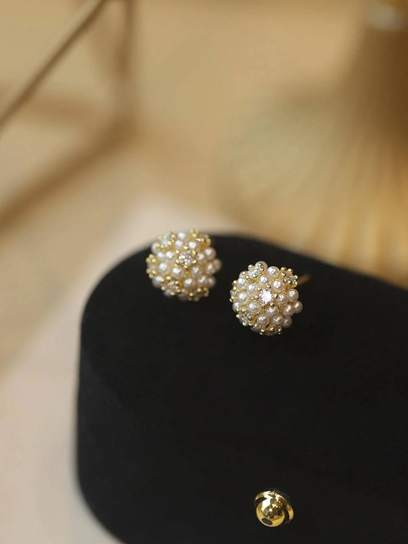 Petite Pearl Stud Earrings For - Women'S Fashion Petite reseña y precio