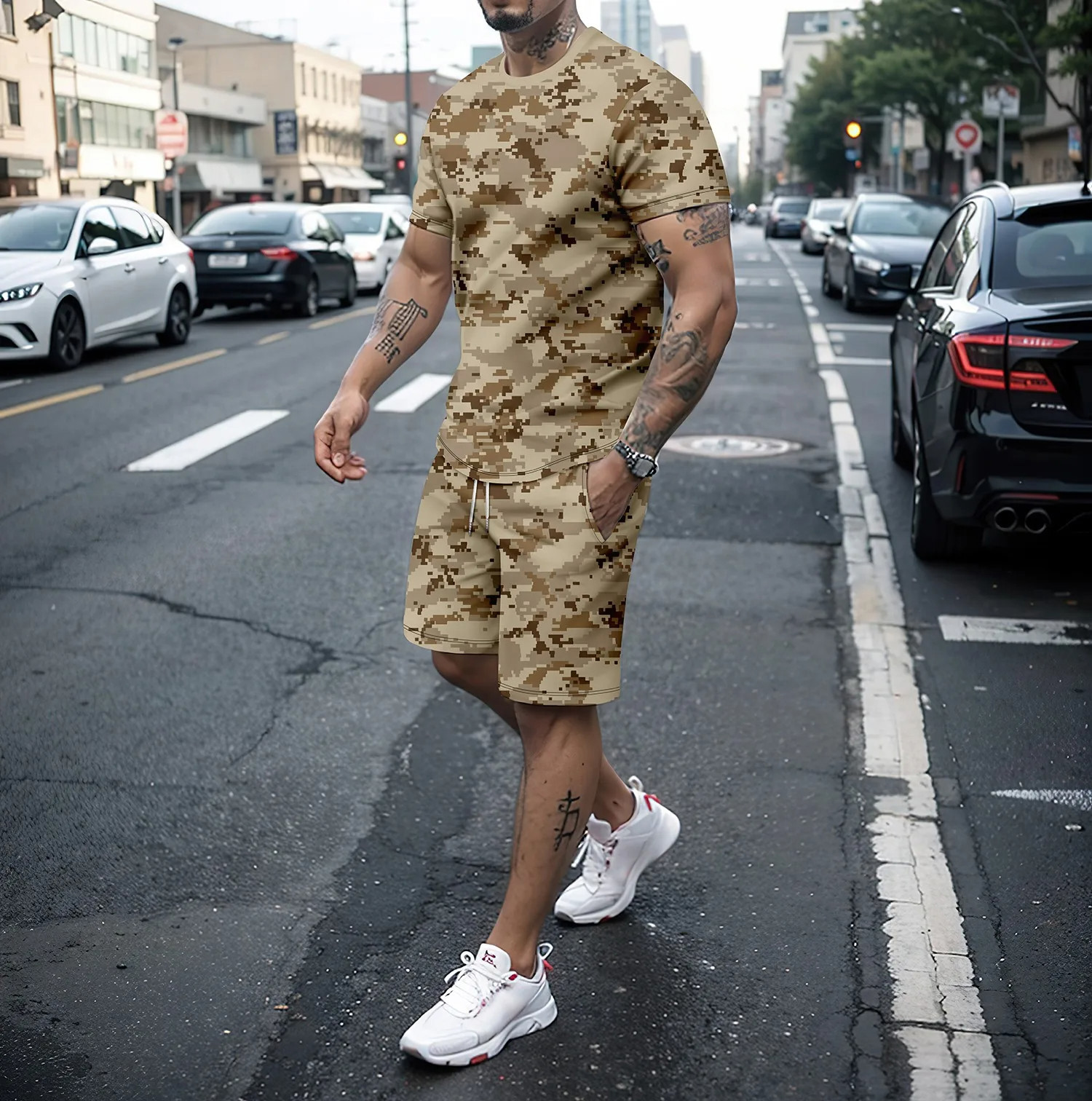 Camouflage Outdoor Tracksuits  - Women'S Fashion Q reseña y precio