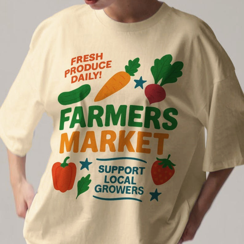 Farmers Market Vegetables Frui - Women'S Fashion Market Size reseña y precio