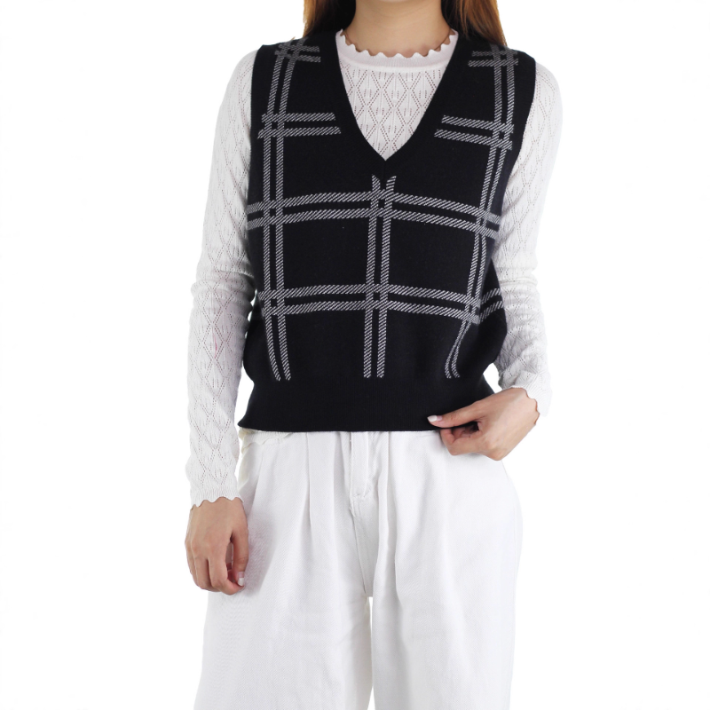 Women's Fashion Knit Sweater V - Women'S Fashion Gilet reseña y precio