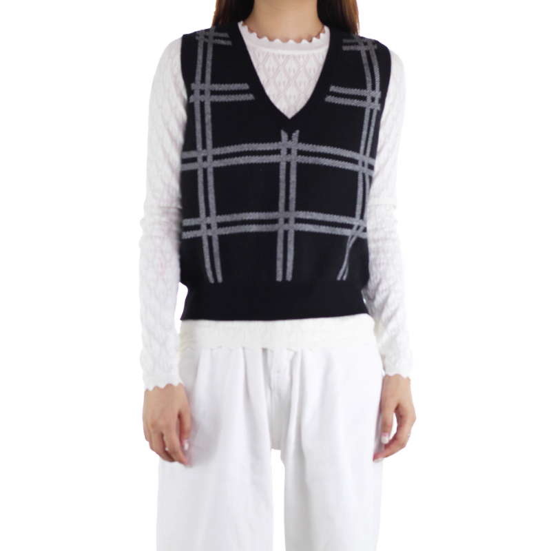 Women's Fashion Knit Sweater V - Women'S Fashion Gilet reseña y precio