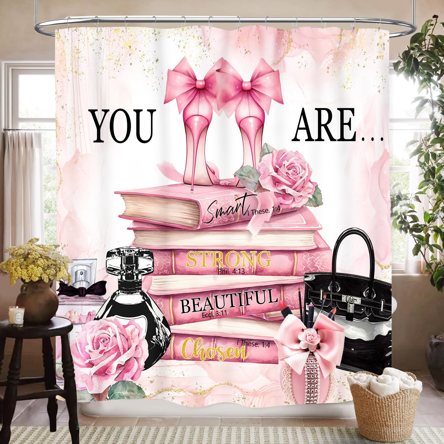 Fashion Woman Shower Curtain f - Women'S Fashion Magazines reseña y precio